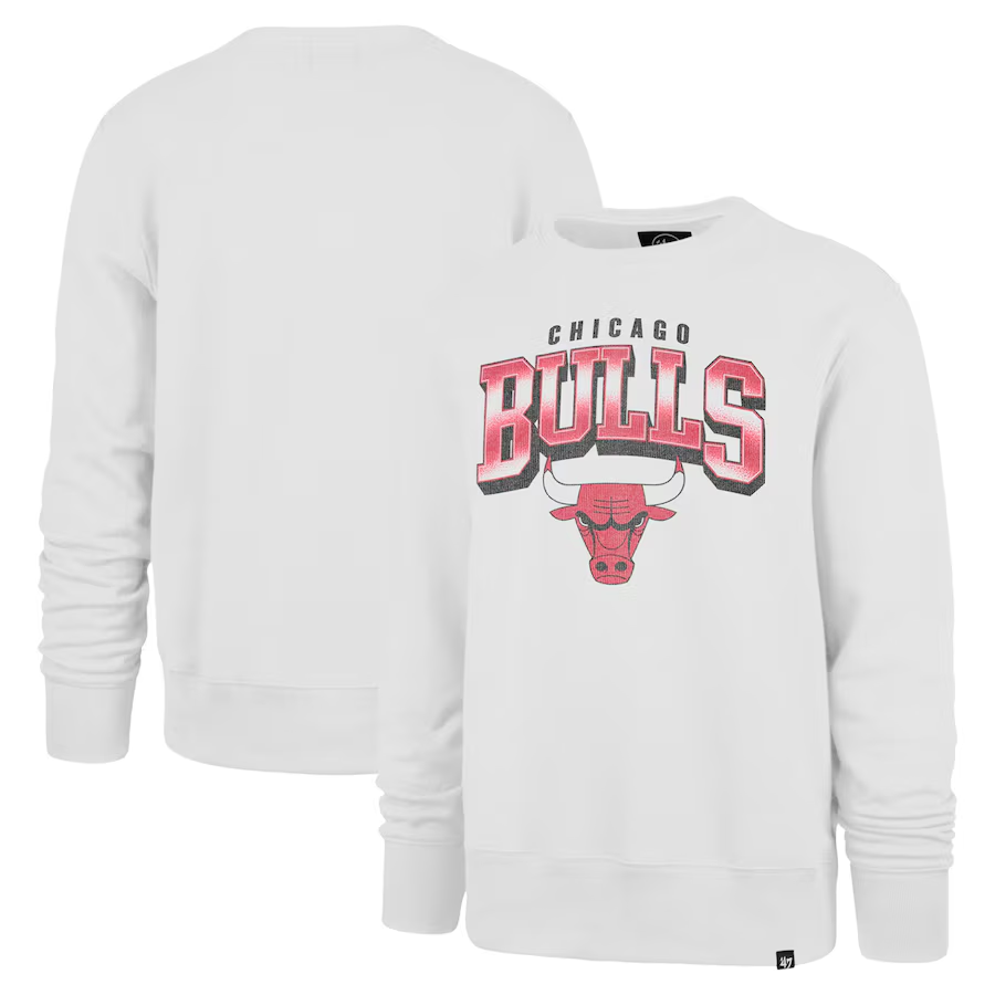 Men Chicago Bulls white 2024 NBA hoodie